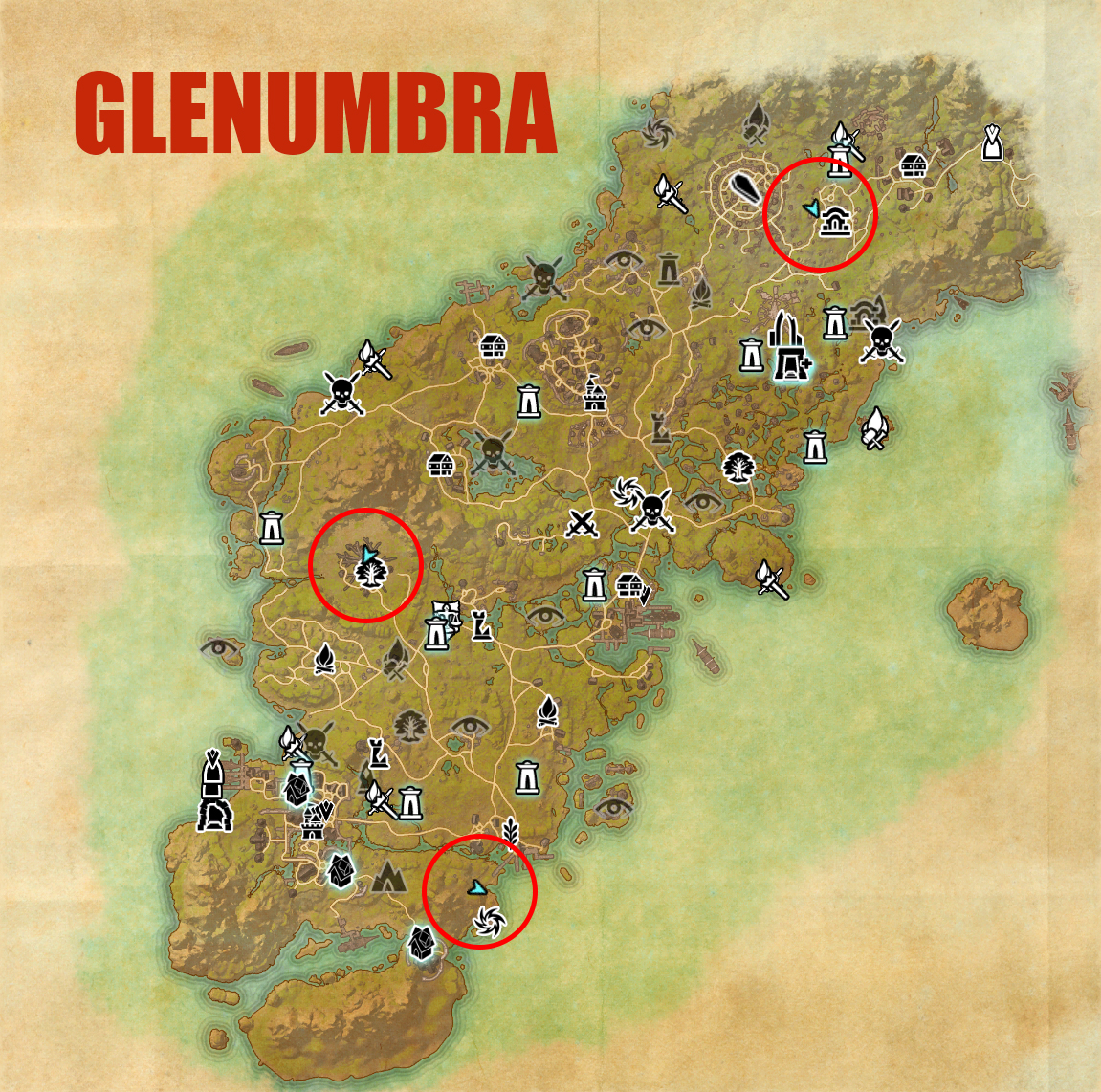 glenumbra map