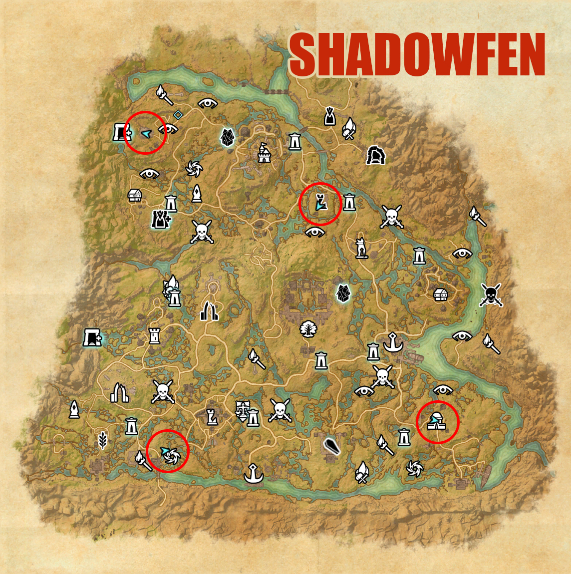 Shadowfen map